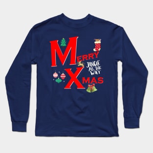 Merry Christmas Jingle all the way Long Sleeve T-Shirt